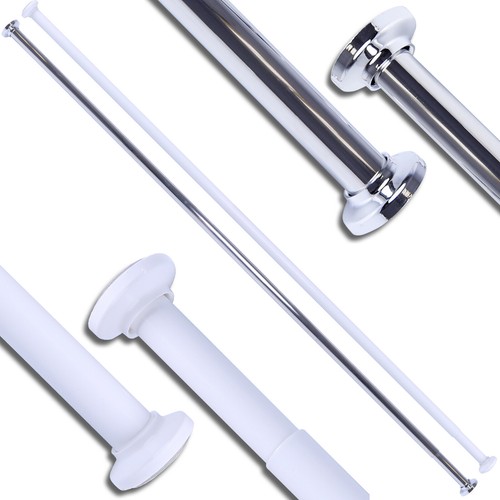 Extendable shower curtain rail - curtain,