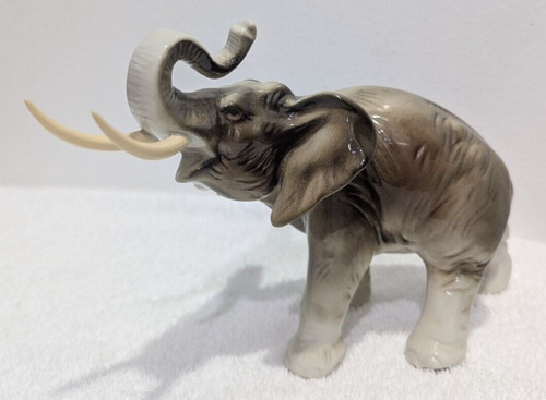 Royal dux elephant porcelain - royal, elephant,