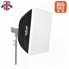 Godox 60x60cm Softbox Universal Mount for Studio Strobe Bulb Flash Light 24"x24"