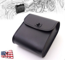 Black Pu Leather Motorcycle