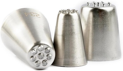 3pcs grass icing nozzles set - 3pcs,