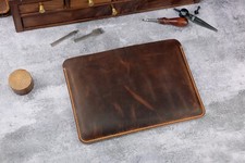 Vintage distressed leather
