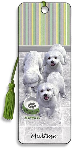 Bookmark maltese dog - maltese,