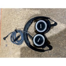 AKG K451 High-Performance Foldable Mini Headset Black Wired 3.5mm Inline Mic