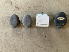 3 x  British DURAPLUG Mains Plug Round 3 Pin and 1 Ever Ready Round 3 pin plugs