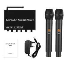 HDMI Karaoke Sound Mixer with Wireless Microphone Support Bluetoothv5.0 Karaoke 