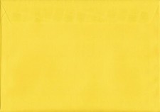 Canary Yellow 162mm x 229mm Peel/Seal 120gsm C5/A5 Yellow Envelopes