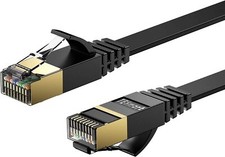 TESmart 10m CAT 7 Network Cable Flat CAT.7 Ethernet Cable Patch Cable 10 Gbit/s