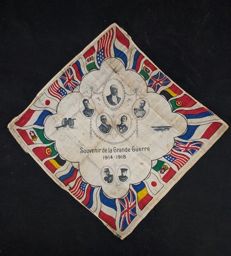 Silk handkerchief patriotic - silk,