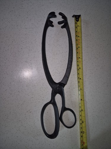 Tong coal tongs fire irons - tongs,