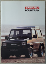 Daihatsu Fourtrak Range Brochure 1992 - 2.0 2.8 GX DL TDX TDL DS TDS TDL DP