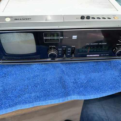 1980s vintage sharp radio - sharp, tv