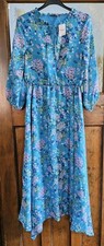Nutmeg Womens Ditsy Floral Maxi Dress Size UK 8 RRP £22 BNWT 