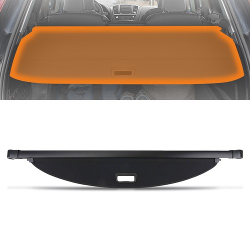 Rear parcel shelf cargo cover - rear,