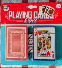 Playing Cards & Dice Set -