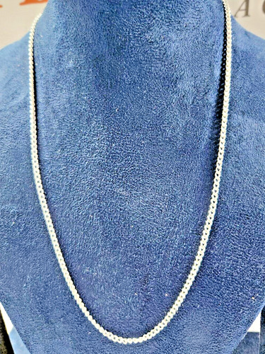 Curb chain white - chain/, gold