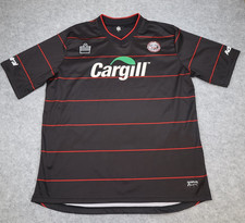 Hereford United Shirt Extra Large Black Away Kit 2011 2012 Admiral Shirt Cargill