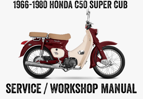 1966 1980 honda c50 - honda, 50