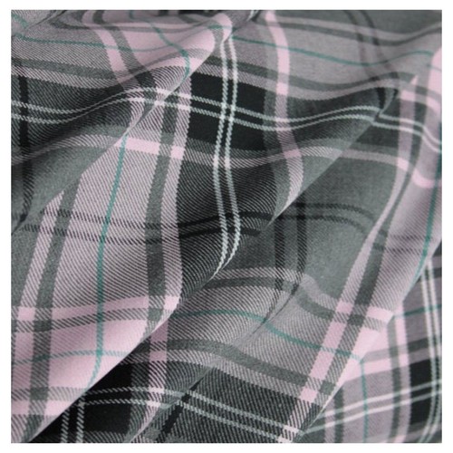 Check tartan fabric pink - check,