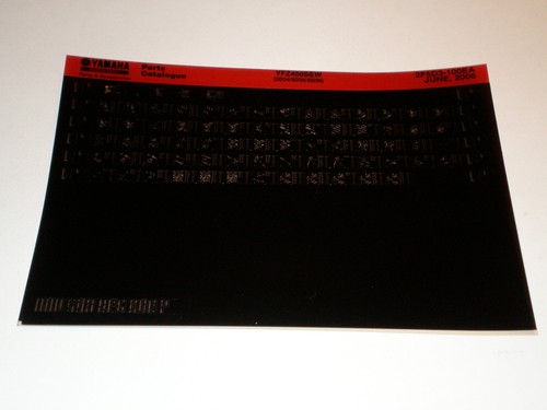 Microfiche replacement parts - microfiche,