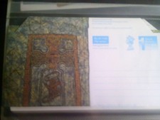 GB Aerogramme the Scottish Cross and Scottish Harp