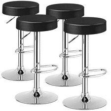 Costway Set of 4 Round Bar
