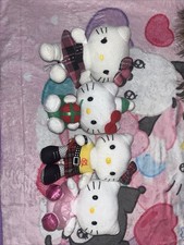 Official Sanrio Hello Kitty Plushies. Kawaii, Christmas, Plaid