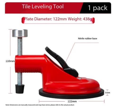 Tile leveller suction cup - suction,