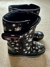 Campri Black /Snowflake Design