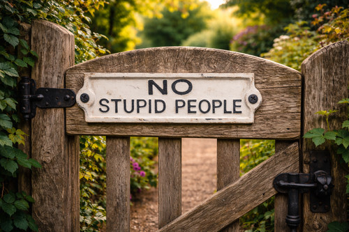 Stupid people humourous - |,