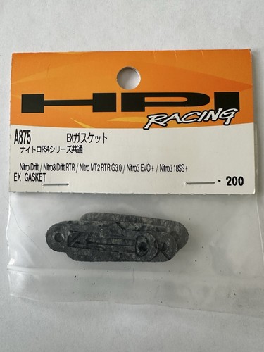 Hpi racing exhaust - gasket,