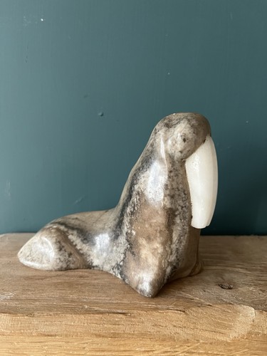 Vintage carved ural stone - carved,