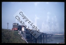 Class 03 crossing Laira Bridge around 1960  original 35mm colour slide