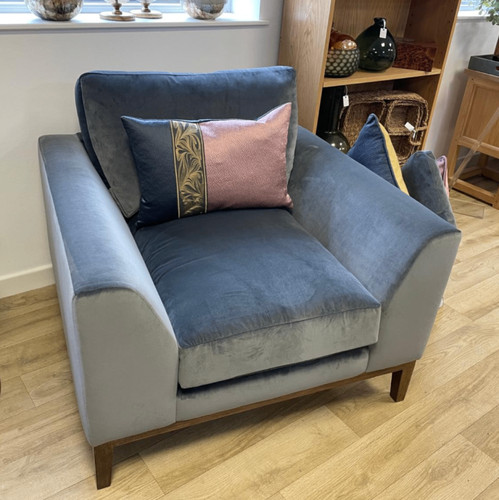 Slow velvet armchair - ,, like