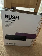 BUSH DVD Player With Scart Socket USB Zoom Feature Remote Control Black Colour