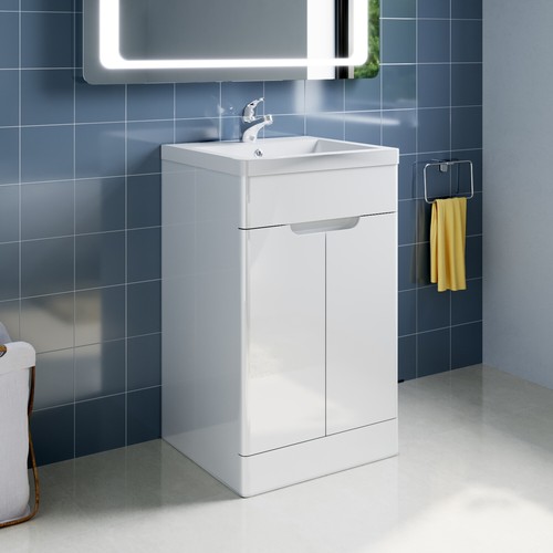 Bathroom vanity unit and sink - bathroom,