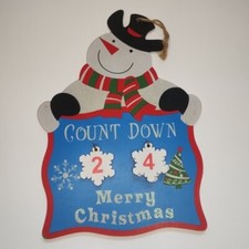 Snowman Countdown to Christmas