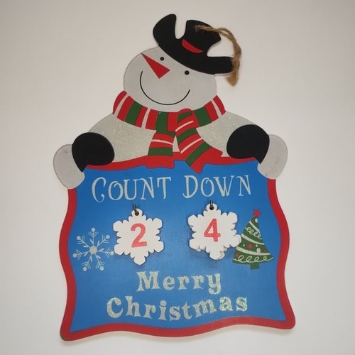 Snowman countdown christmas - snowman,