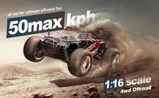 KF11 1:16 RC Drift Car 4WD Off-Road Truck w/ LED Lights