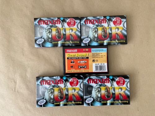Maxell ur60 cassette tapes - cassette,