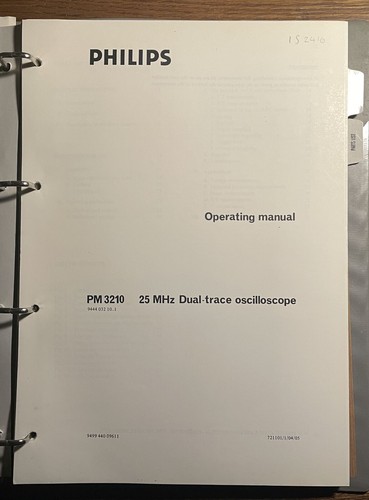 Philips pm3210 dual - dual, channel