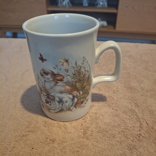 Ashdale pottery rabbits mug - pottery,
