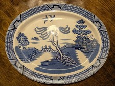 Willow Pattern Large Platter