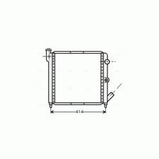 Radiator For Renault Super 5