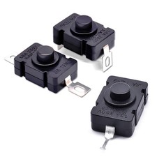 10 PCS Latching Push Button