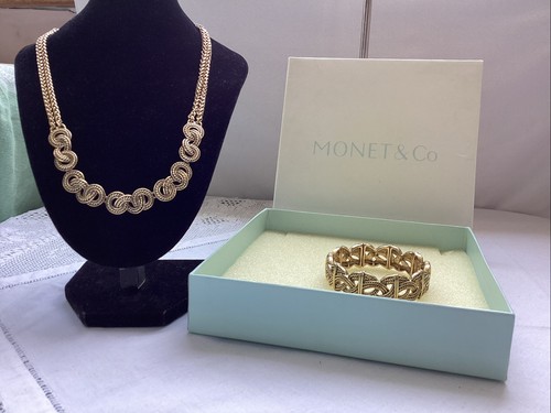 Vintage monet necklace and - monet,