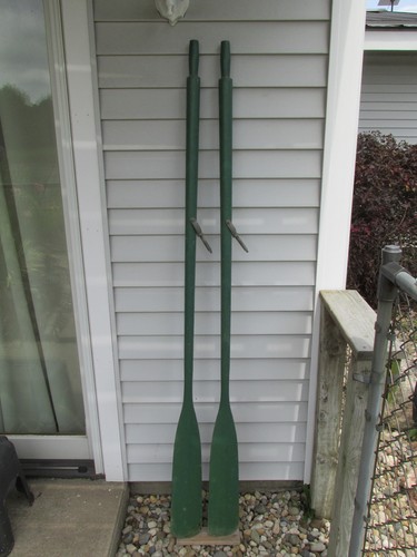 Vintage set green - 72", wood