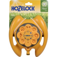 Hozelock Vortex Multi Sprinkler 79m2 Rotating Lawn Garden Watering Spike