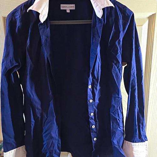 Hawes curtis navy - &,