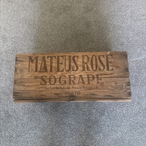 Vintage mateus rose wine - vintage,